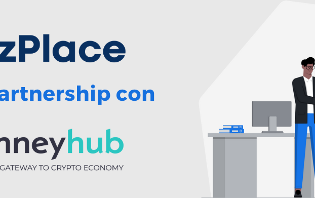 BizPlace in partnership con Finney Hub per portare la ‘Crypto Economy’ nella ‘Real Economy’
